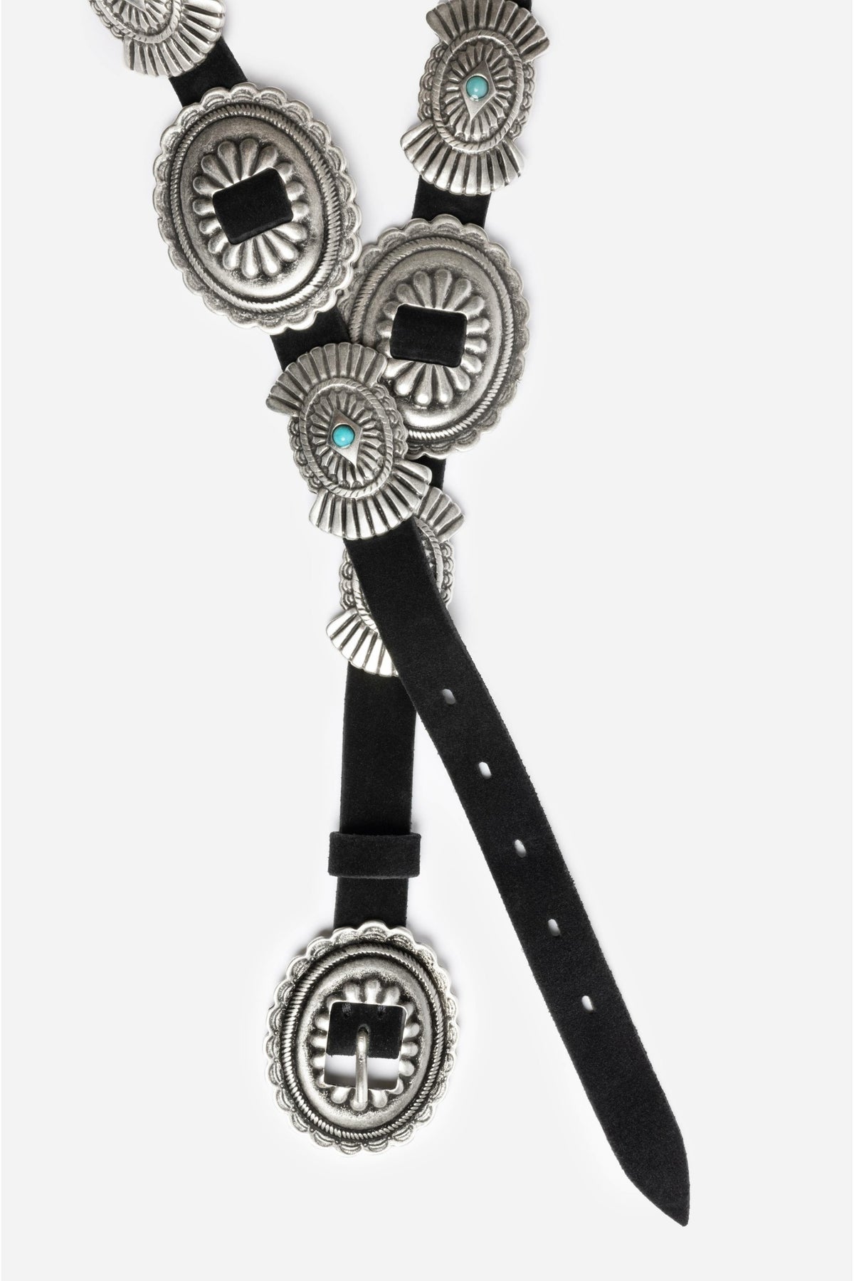 Sole Italian Leather Conch Belt - Johnny Was Signature