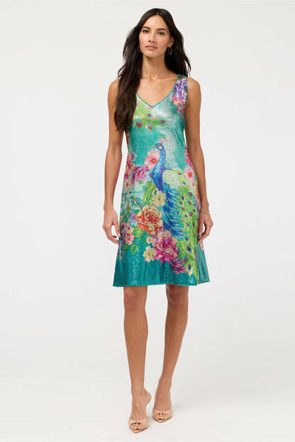 MONIKA SEQUIN DRESS - Johnny Was Exclusive