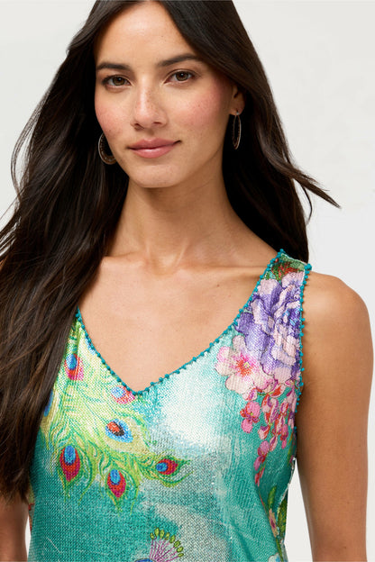MONIKA SEQUIN DRESS - Johnny Was Exclusive
