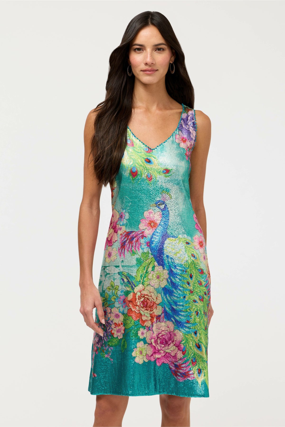 MONIKA SEQUIN DRESS - Johnny Was Exclusive
