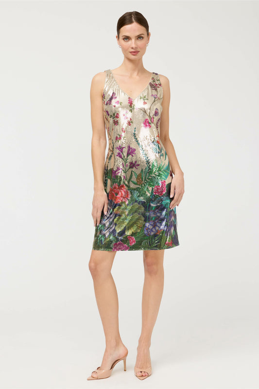 MONIKA SEQUIN DRESS - Johnny Was Signature