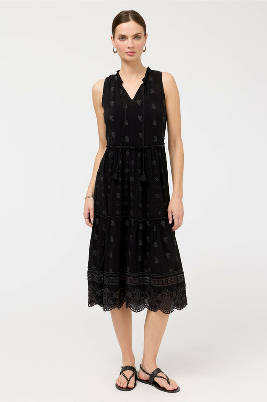 SUSILA MIDI TIERED DRESS - Johnny Was Recommended