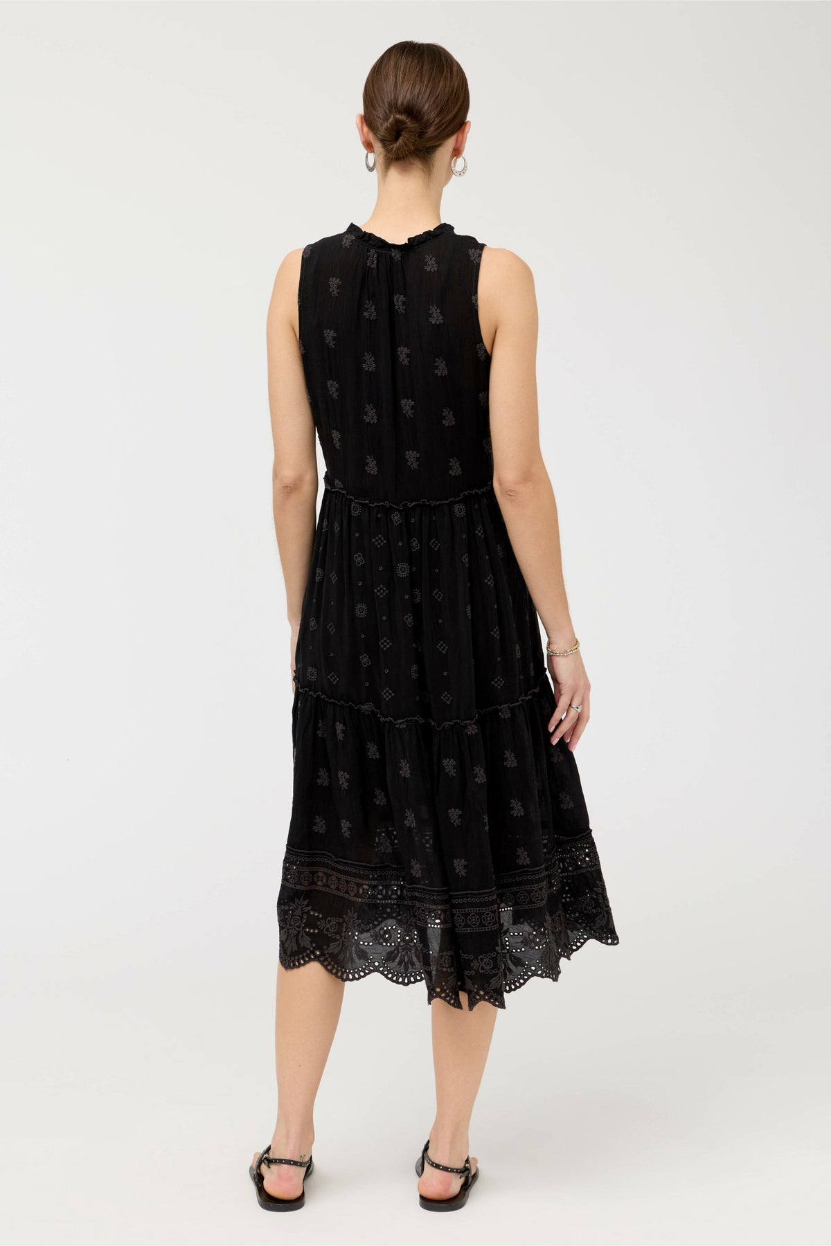 SUSILA MIDI TIERED DRESS - Johnny Was Recommended