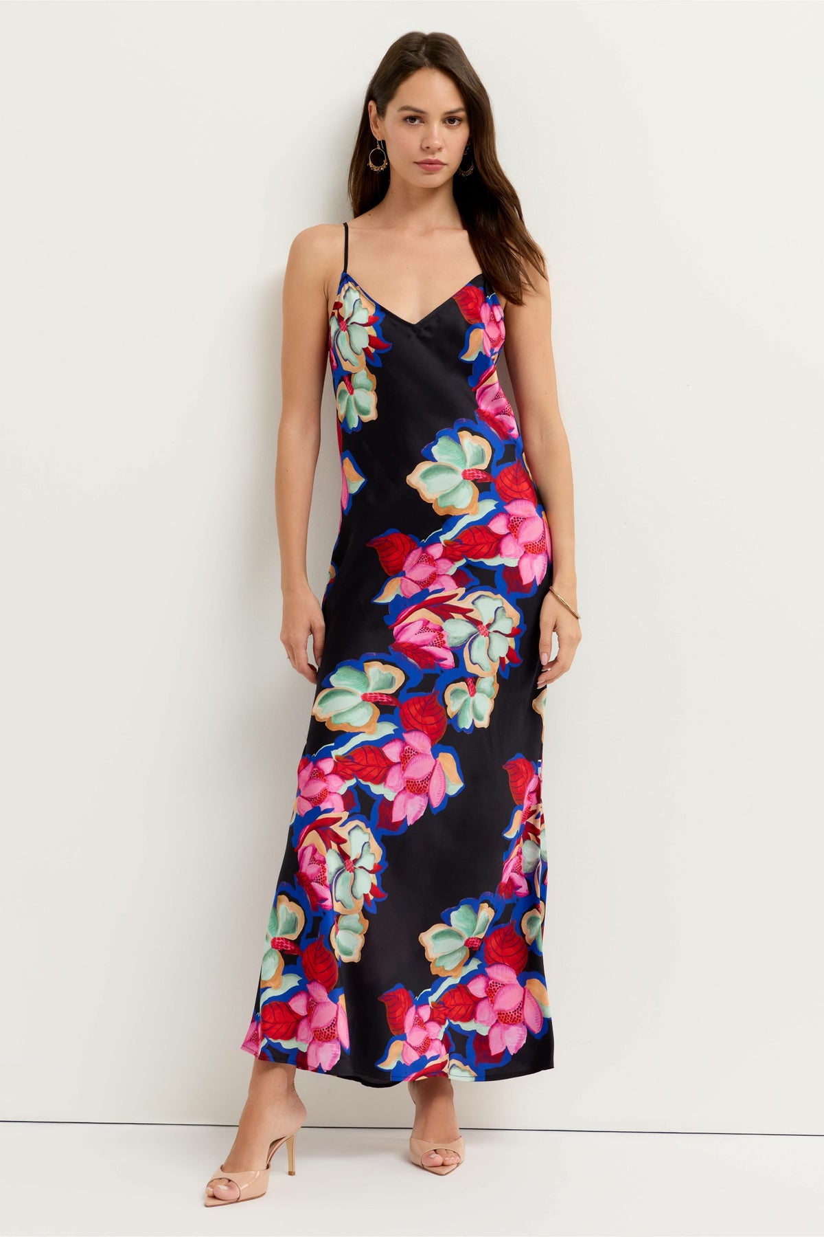 EVANORA MAXI SLIP DRESS - Johnny Was Exclusive