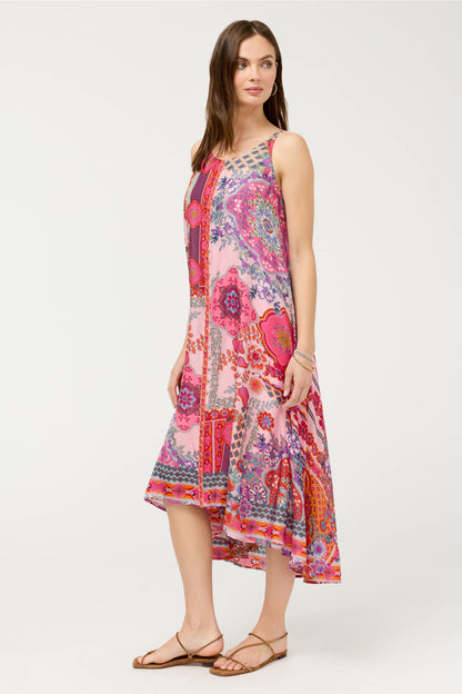 DORNAZ SCOOP NECK DRESS - Johnny Was New