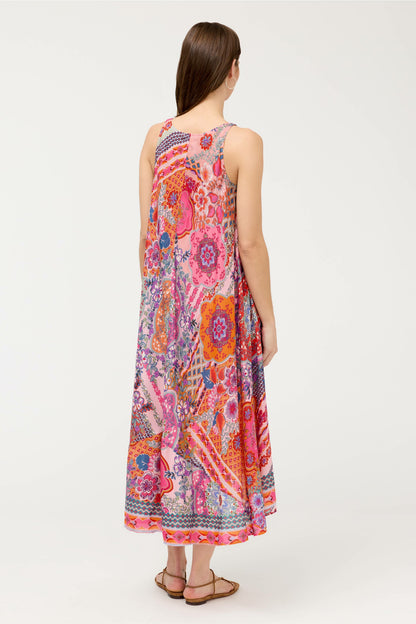 DORNAZ SCOOP NECK DRESS - Johnny Was New