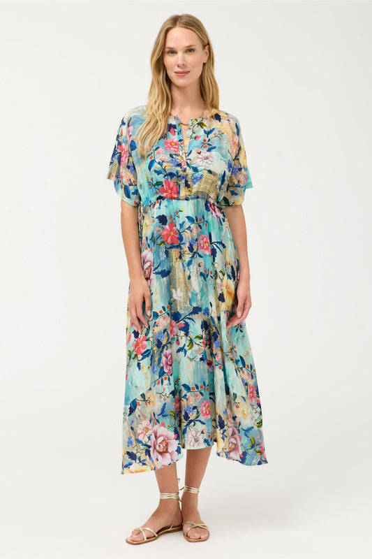 LIA MIDI DRESS - Johnny Was Featured