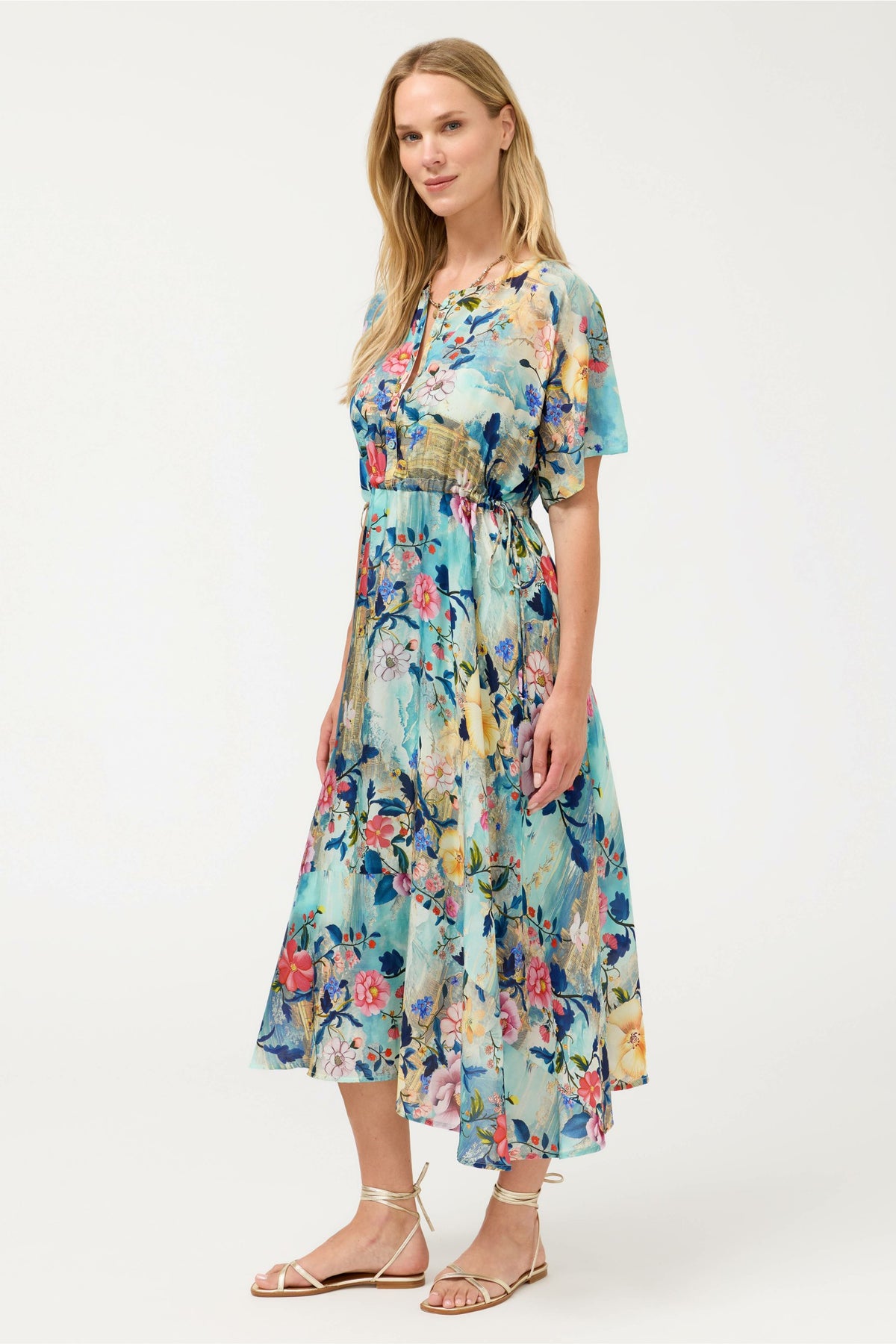 LIA MIDI DRESS - Johnny Was Featured