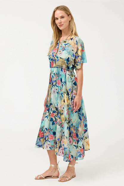 LIA MIDI DRESS - Johnny Was Featured