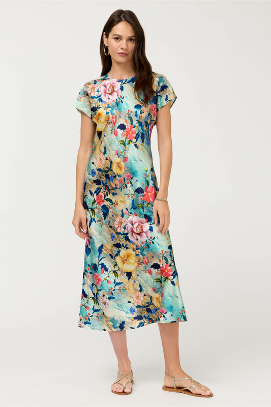 RYU BIAS DOLMAN DRESS - Johnny Was Popular