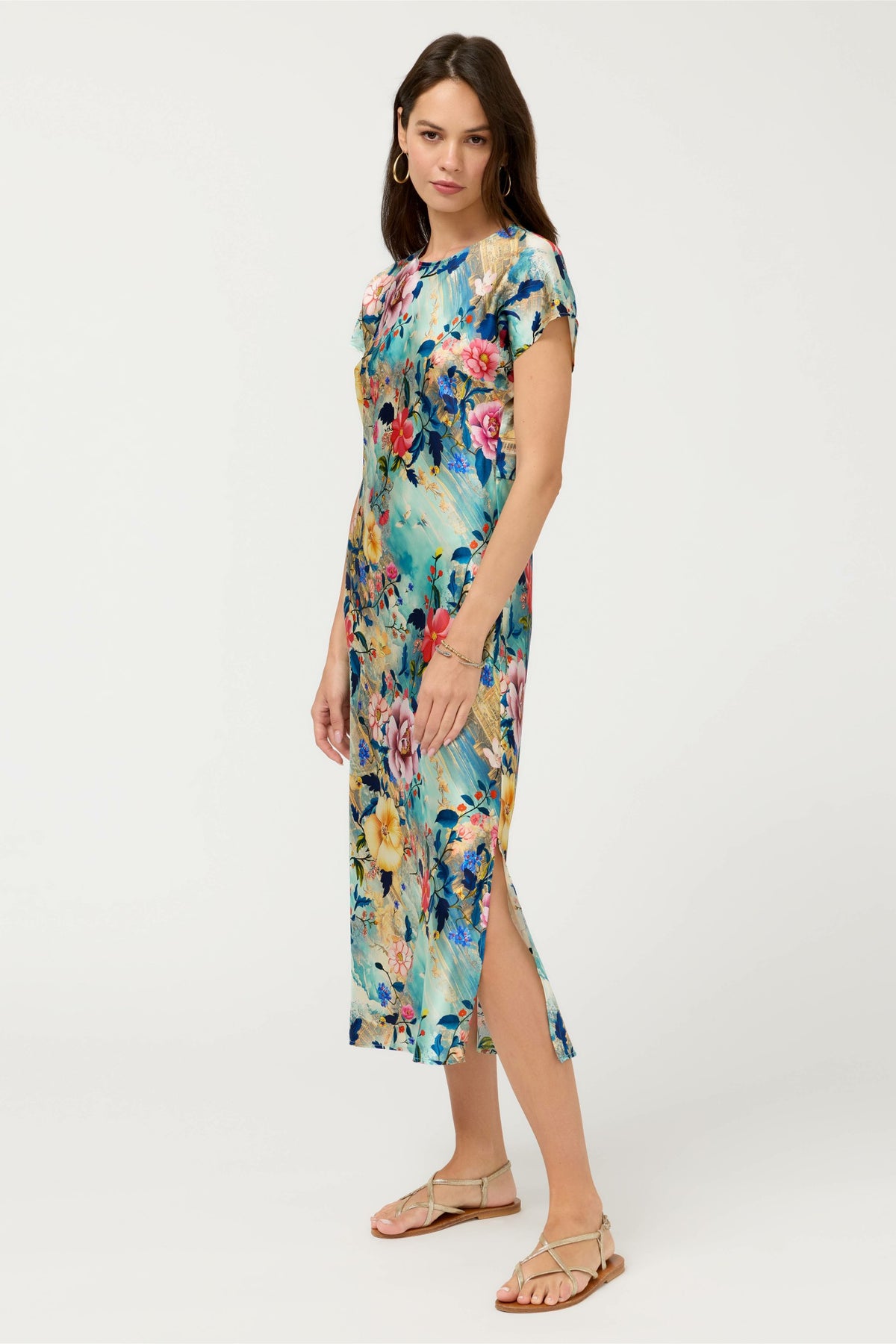 RYU BIAS DOLMAN DRESS - Johnny Was Popular
