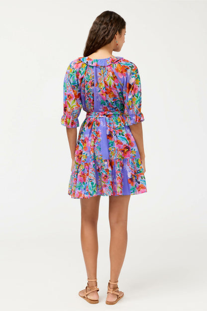 SUZY TIERED MINI DRESS - Johnny Was Best Seller