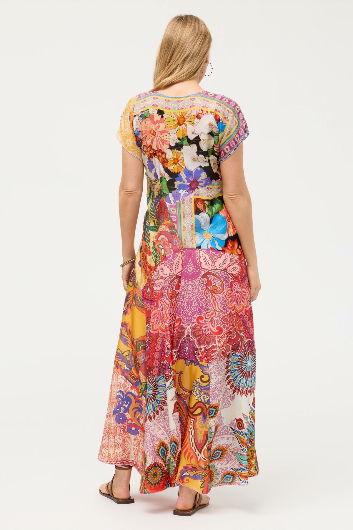 PATCHWORK DRESS - Johnny Was Popular