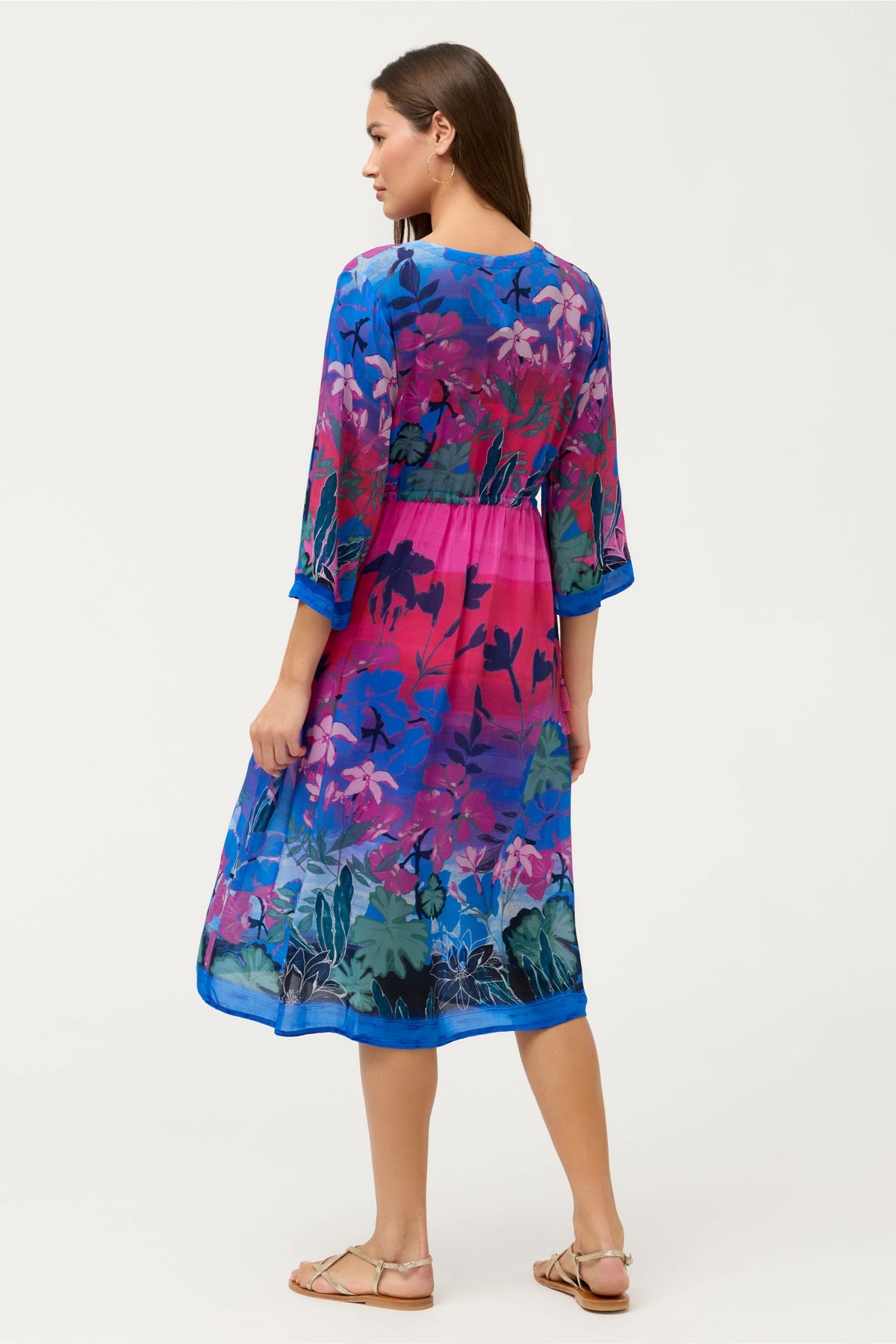 MIDI NEKANEH DRESS - Johnny Was Best Seller