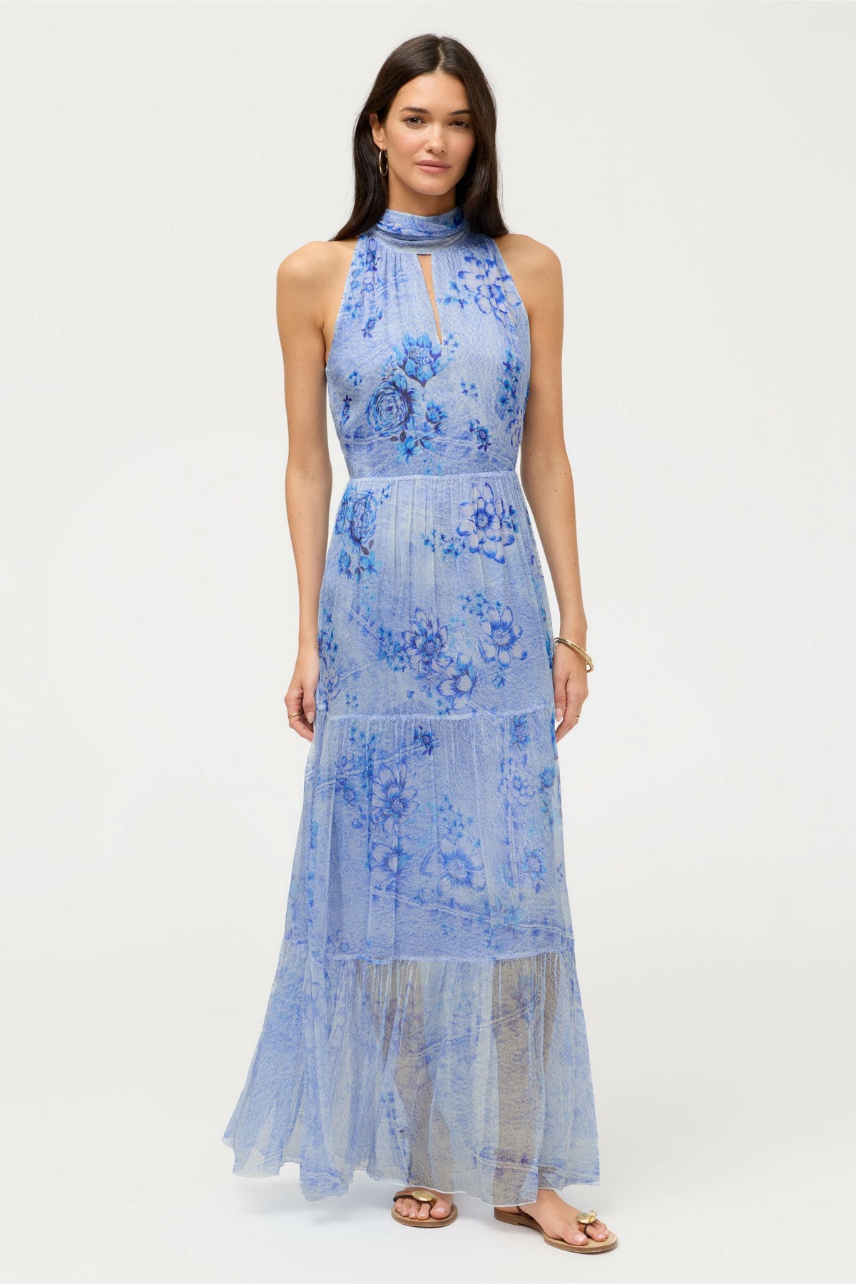 RIONA HALTER MAXI DRESS - Johnny Was Popular