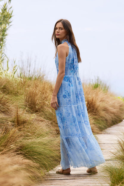 RIONA HALTER MAXI DRESS - Johnny Was Popular