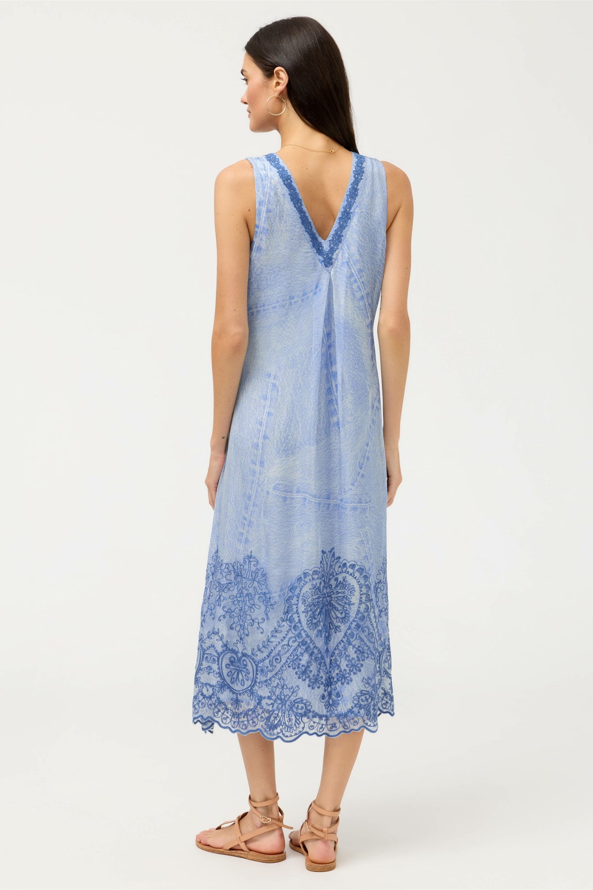 QUINLIN MIDI DRESS - Johnny Was Trending