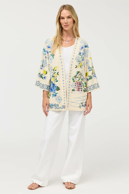BIYA SHORT KIMONO - Johnny Was Recommended