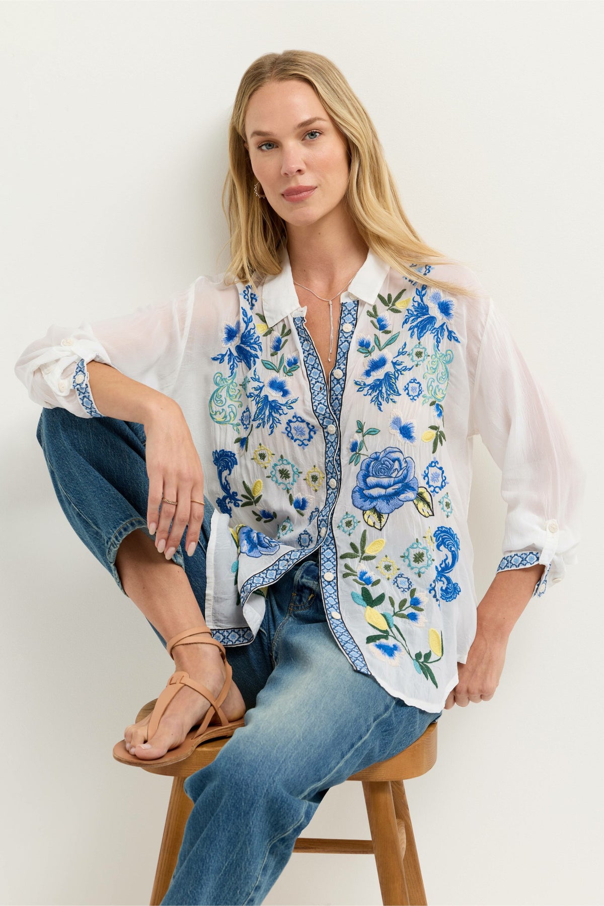 LUISA SHIRT - Johnny Was Exclusive