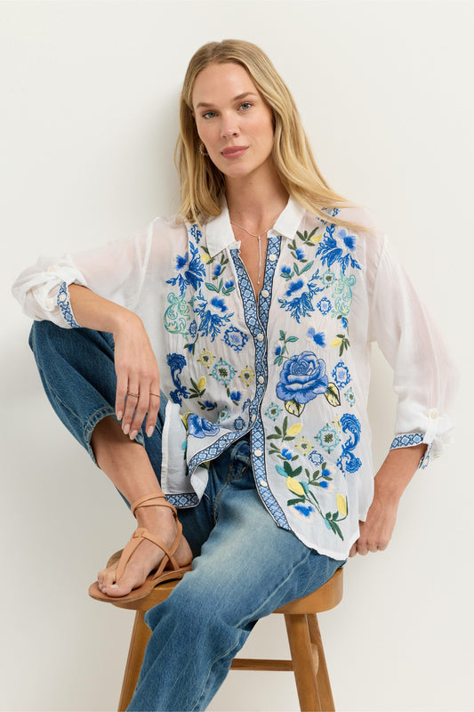 LUISA SHIRT - Johnny Was Exclusive