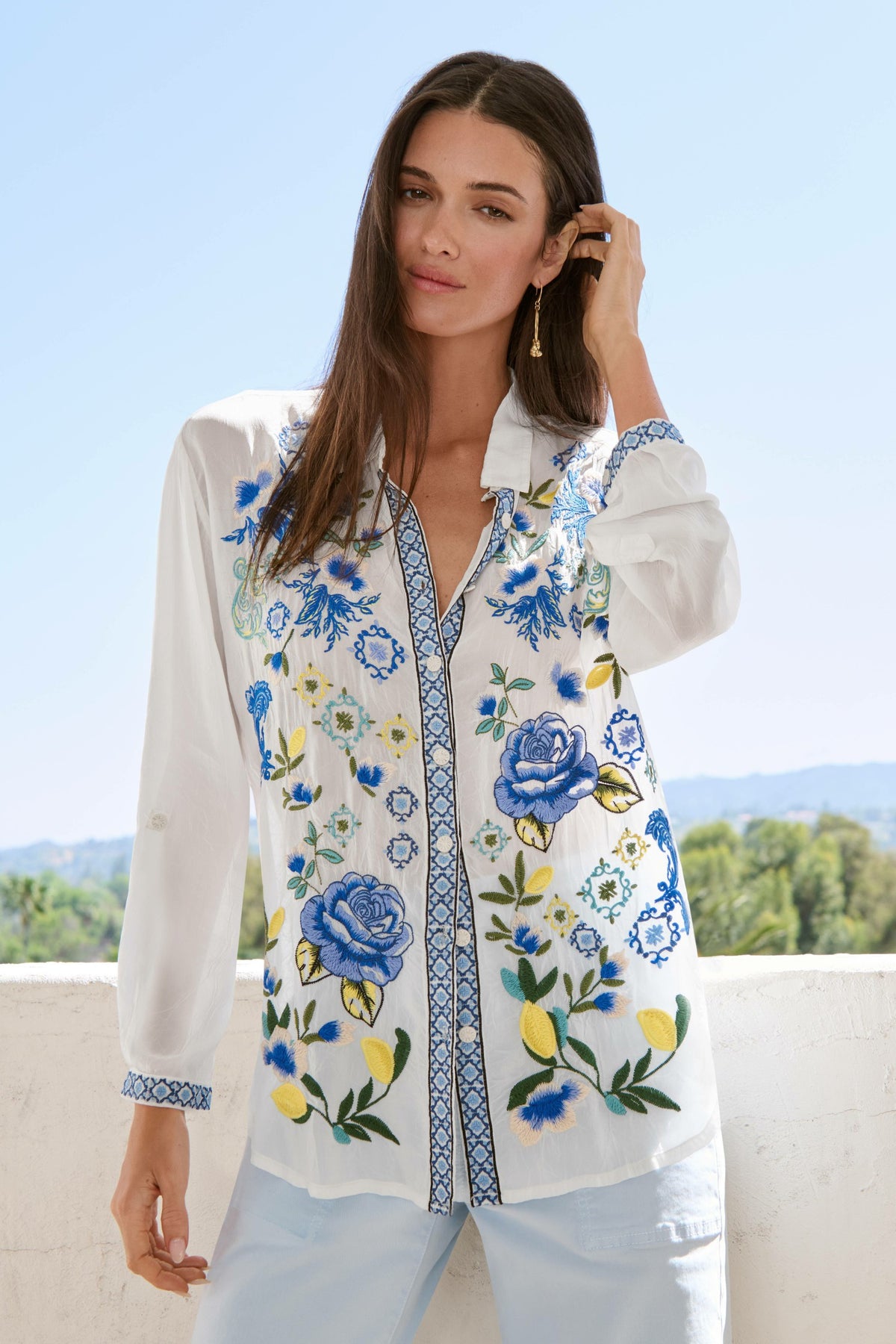 LUISA SHIRT - Johnny Was Exclusive