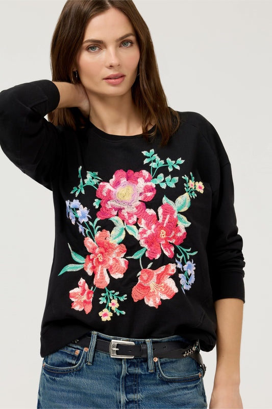 CELIORA SEAMED SWEATSHIRT - Johnny Was Best Seller