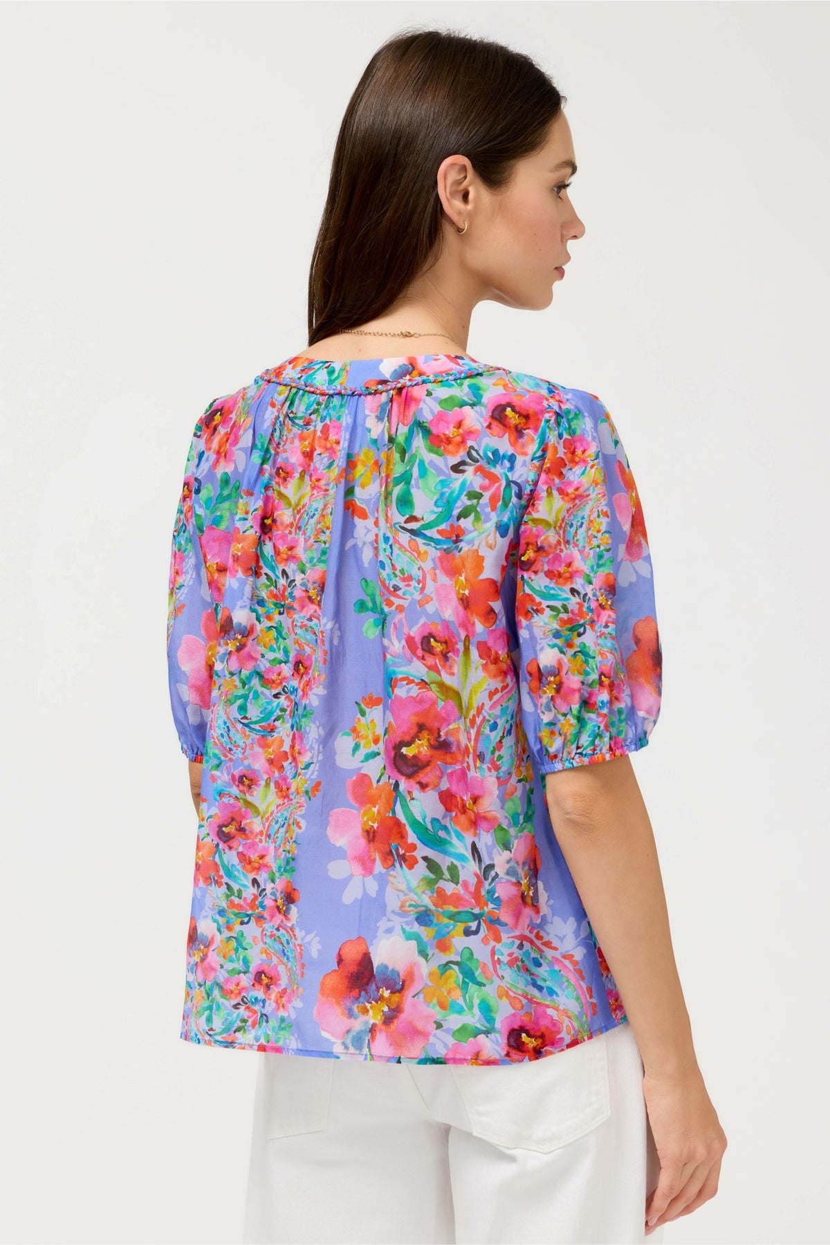 MIRRIAN PEASANT BLOUSE - Johnny Was Best Seller