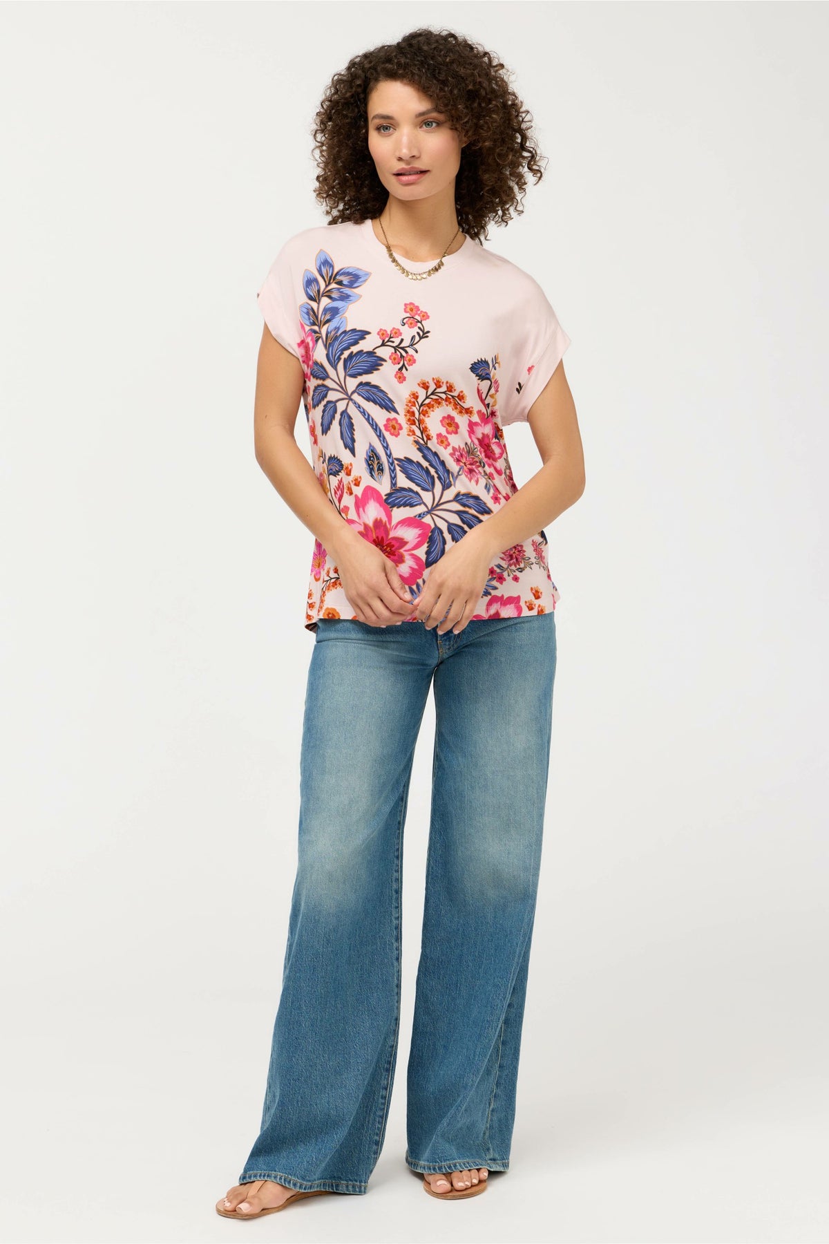 THE JANIE FAVORITE RELAXED TEE - Johnny Was Best Seller