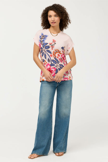 THE JANIE FAVORITE RELAXED TEE - Johnny Was Best Seller