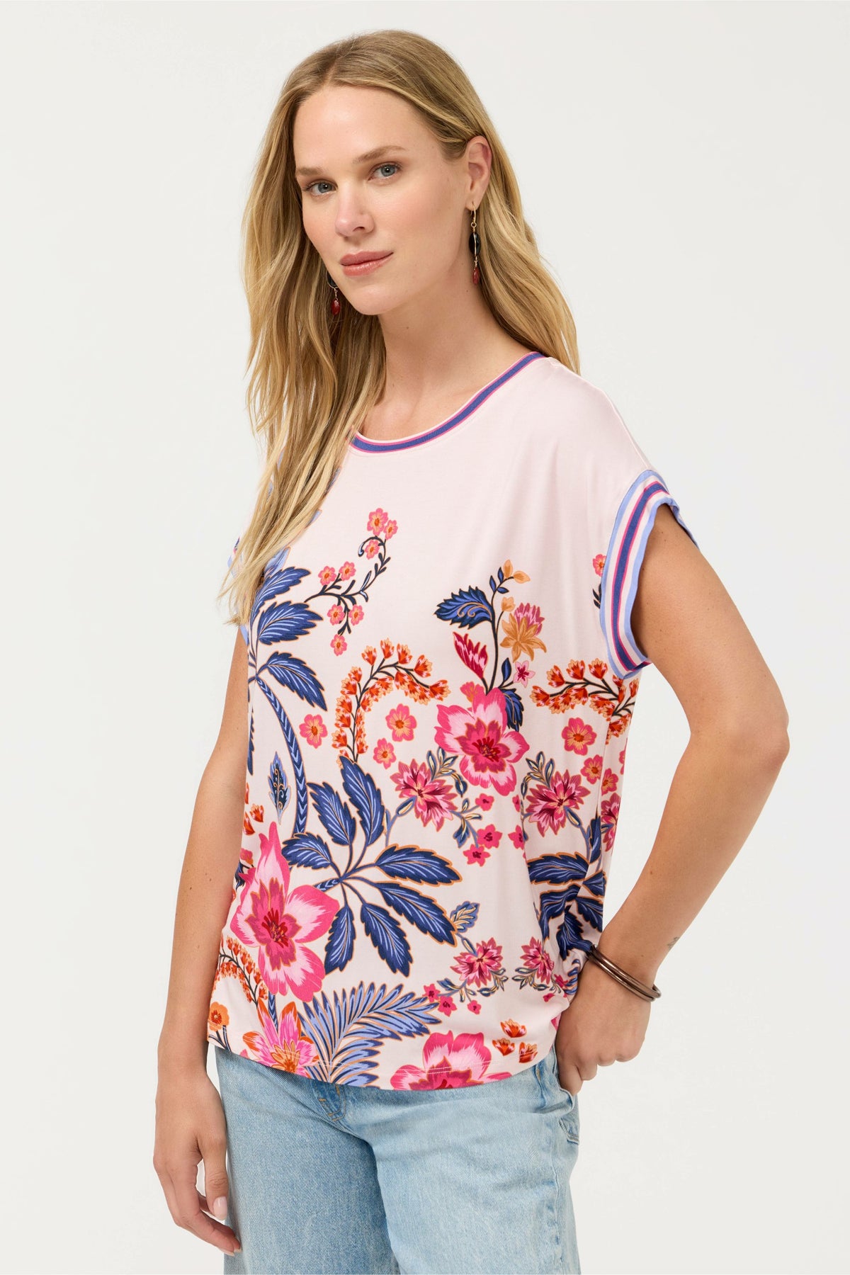 THE JANIE FAVORITE RELAXED TEE - Johnny Was Recommended