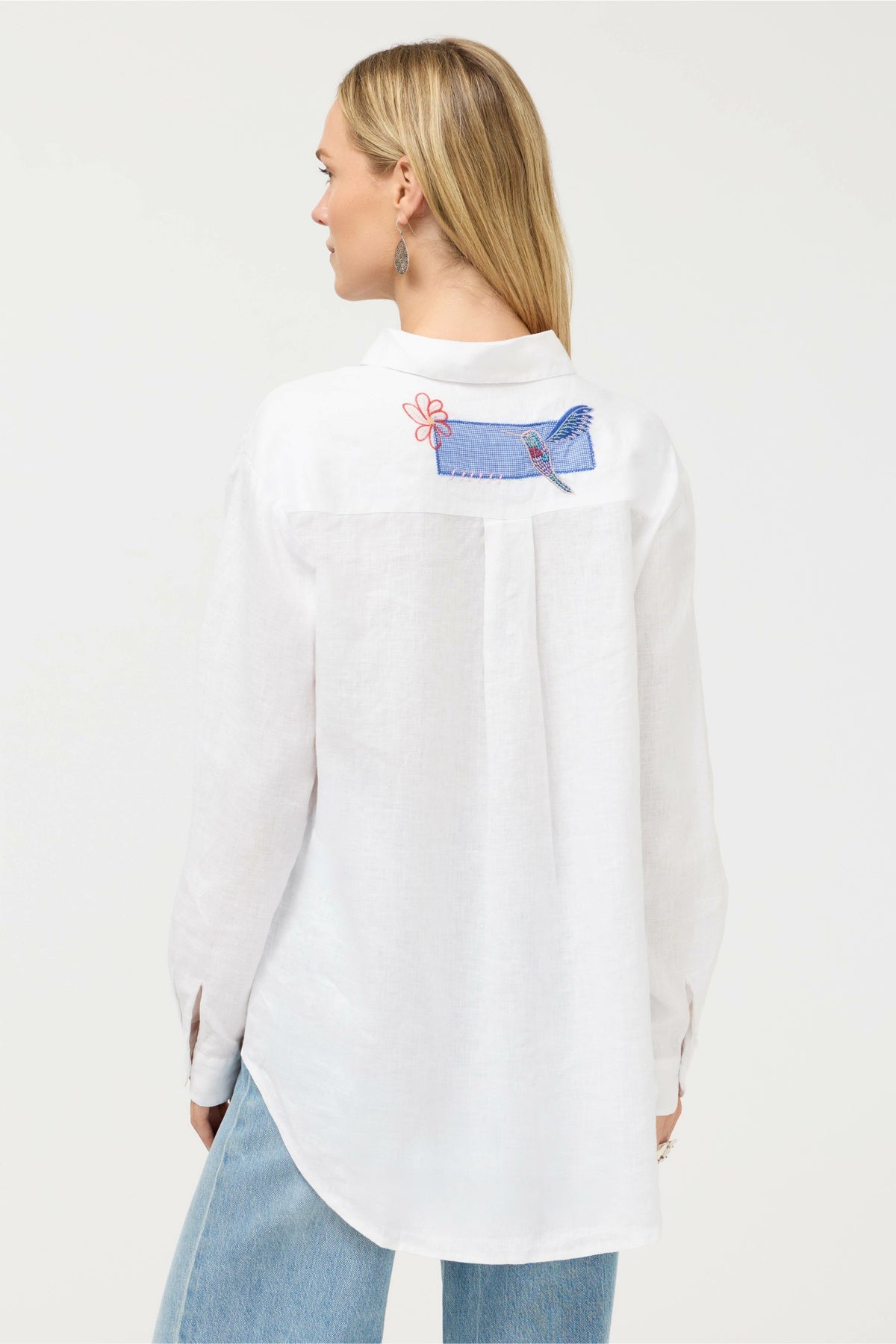 JW X ASHLEY PERCIVAL OVERSIZED SHIRT - Johnny Was Signature