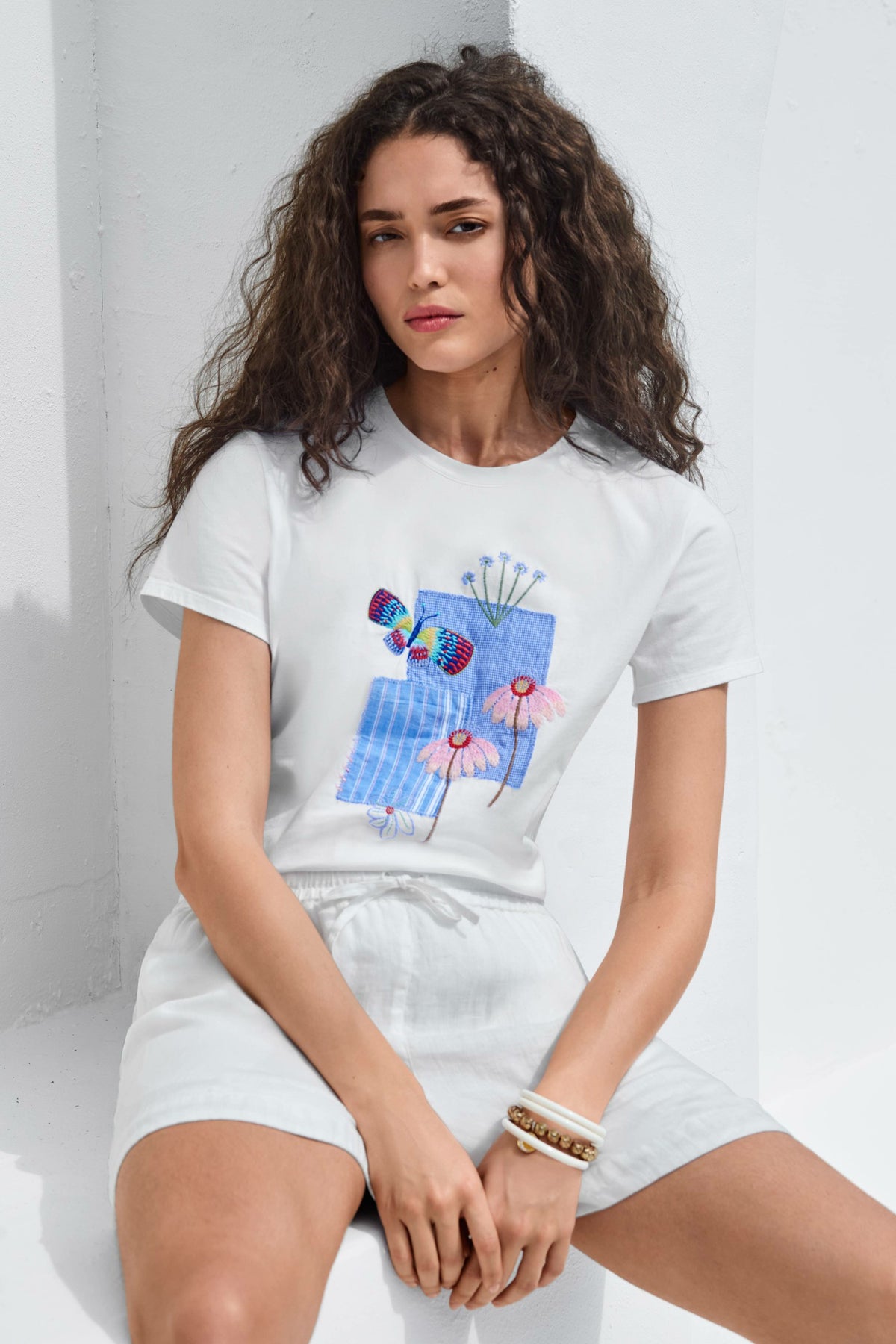 JW X ASHLEY PERCIVAL T-SHIRT - Johnny Was New