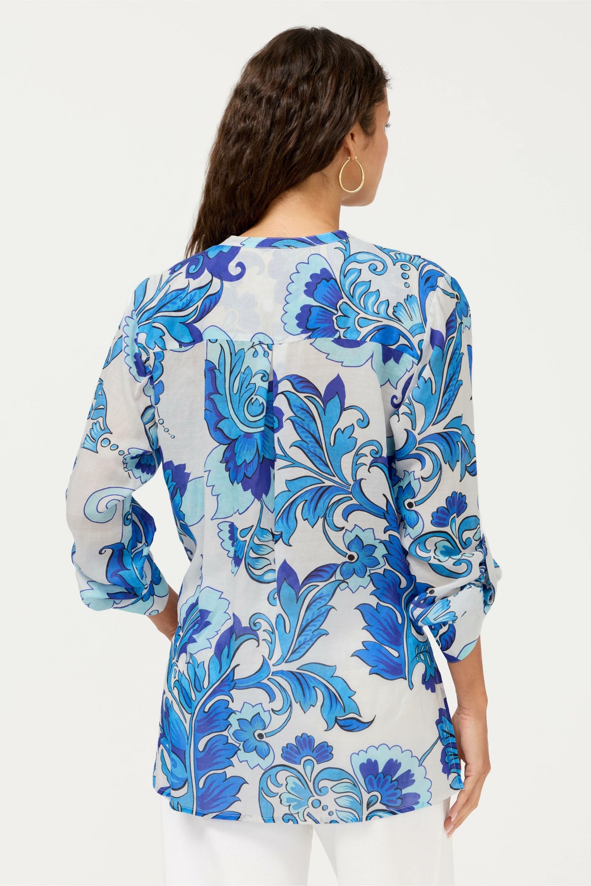HENLEY POPOVER TUNIC - Johnny Was Featured
