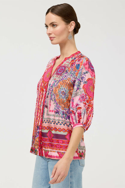 VACANZA BLOUSE - Johnny Was Best Seller