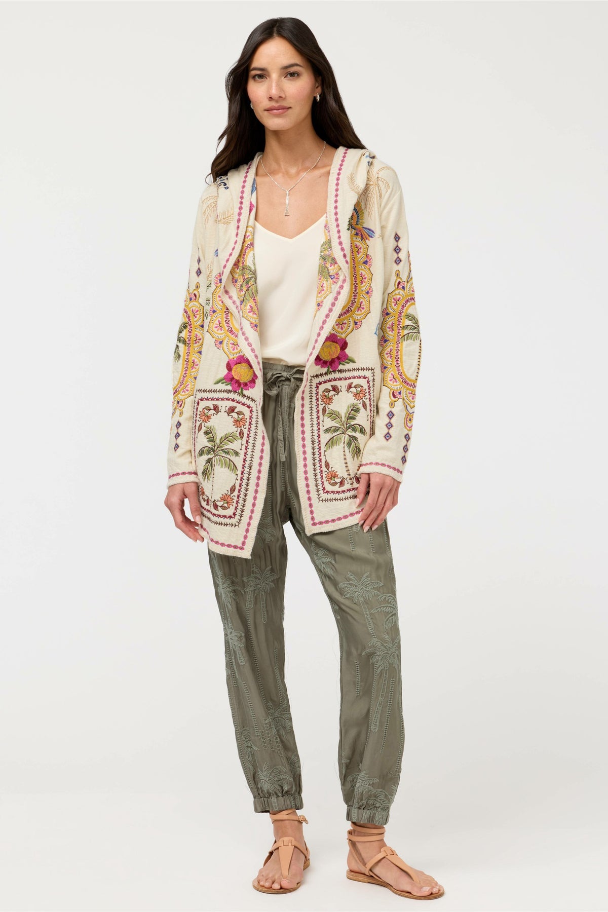 BIYA SHORT HOODIE - Johnny Was New