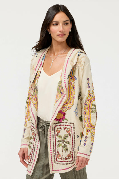 BIYA SHORT HOODIE - Johnny Was New