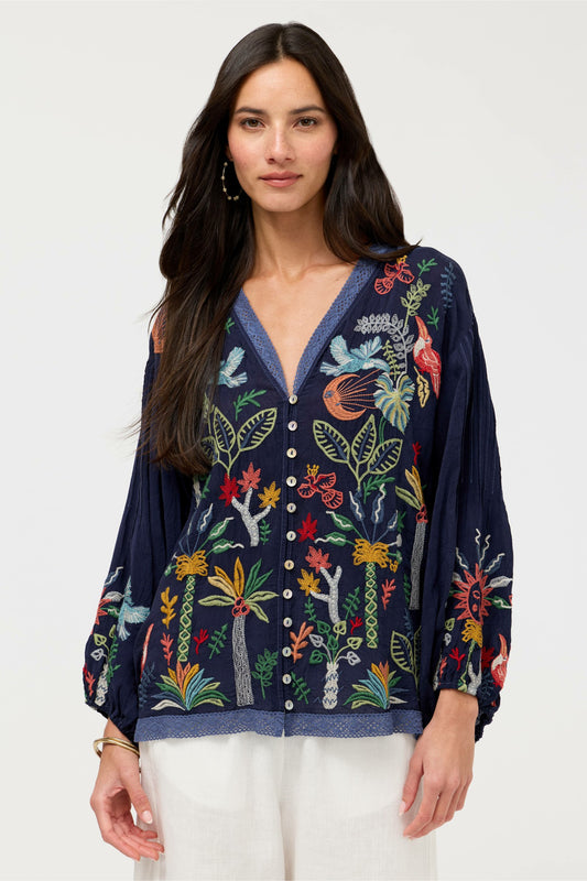 LUNA SHIRT - Johnny Was Featured