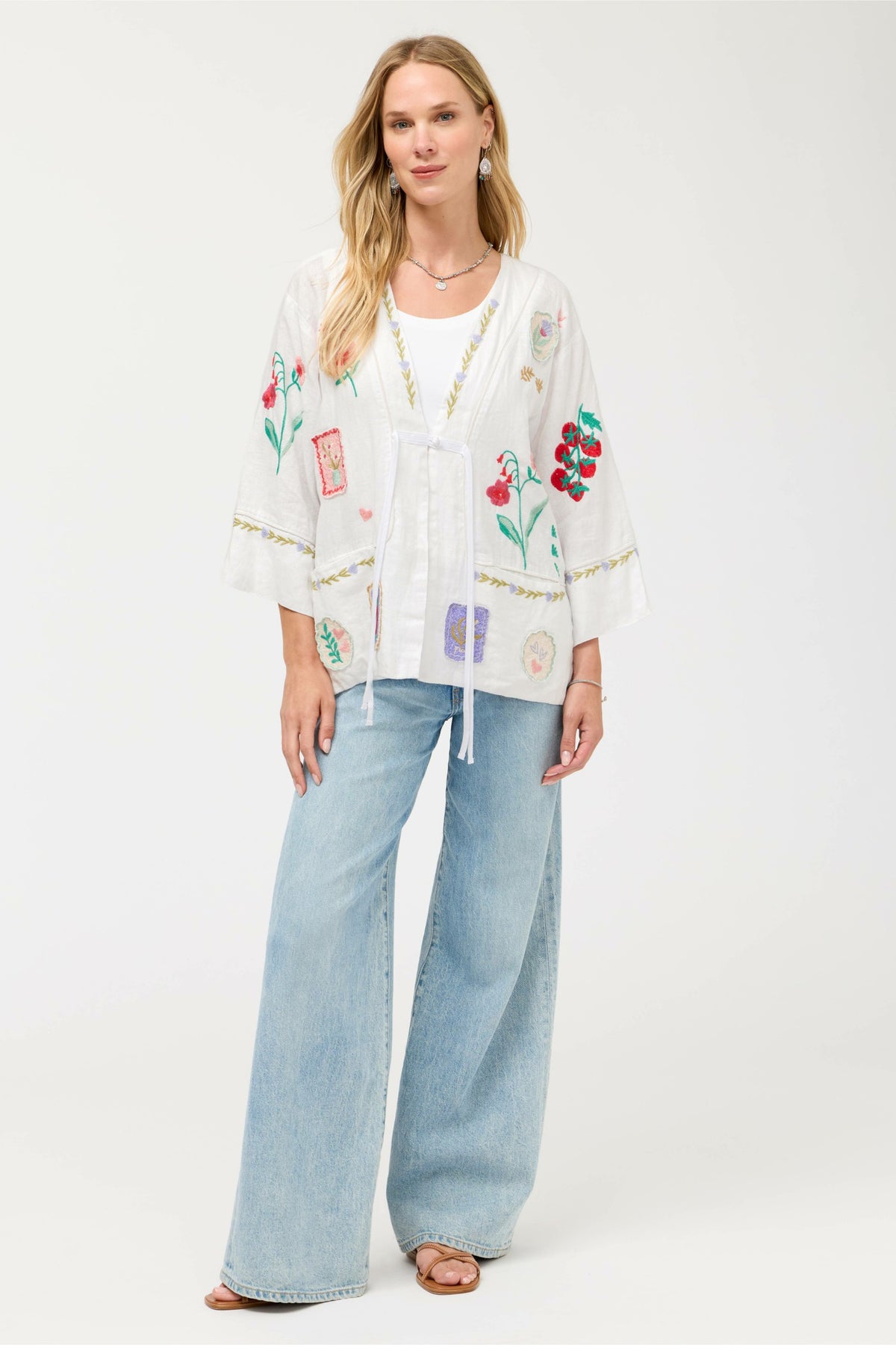 WIDE HEM KIMONO - Johnny Was Popular