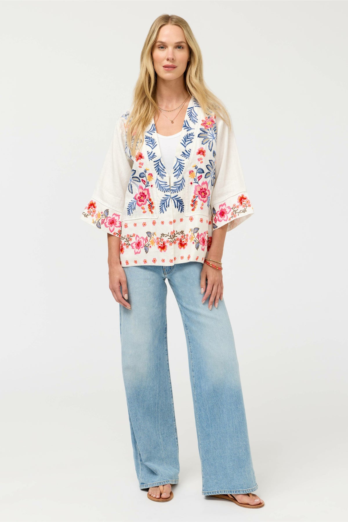 WIDE HEM KIMONO - Johnny Was Trending