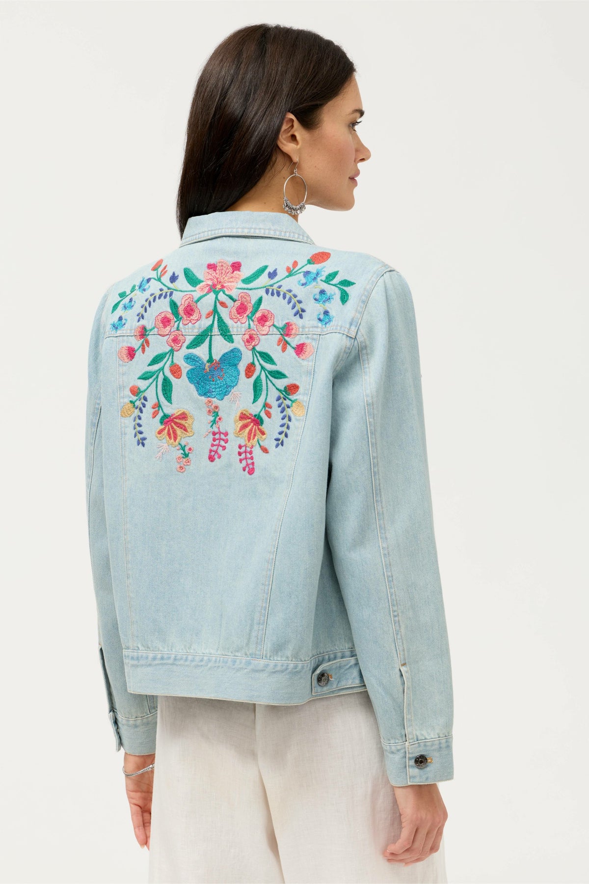 SOLINE DENIM JACKET - Johnny Was New