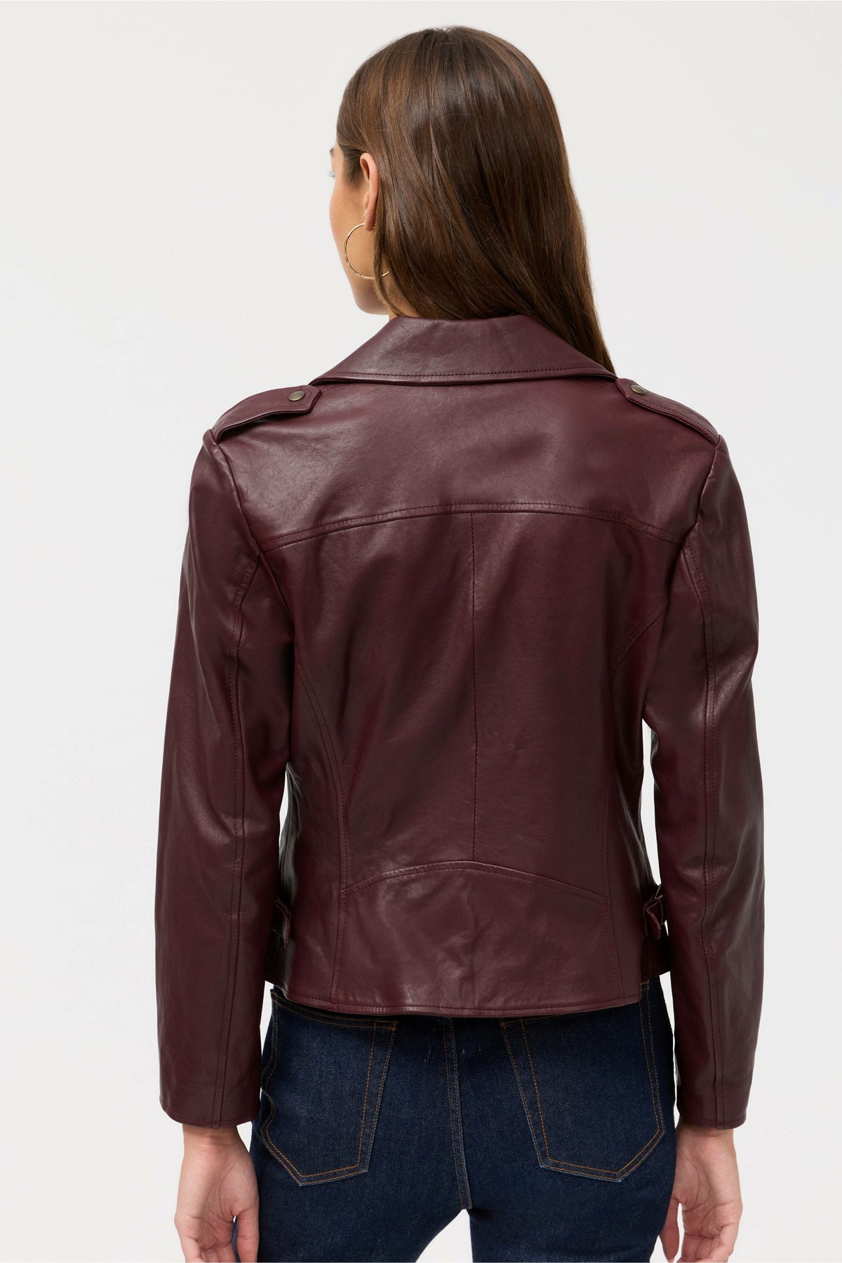 ITALIAN LEATHER MOTO JACKET - Johnny Was Featured