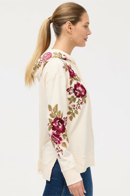 MEHDI HOODED SWEATSHIRT TUNIC - Johnny Was Best Seller