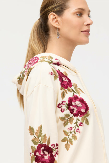 MEHDI HOODED SWEATSHIRT TUNIC - Johnny Was Best Seller