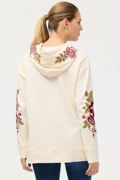 MEHDI HOODED SWEATSHIRT TUNIC - Johnny Was Best Seller