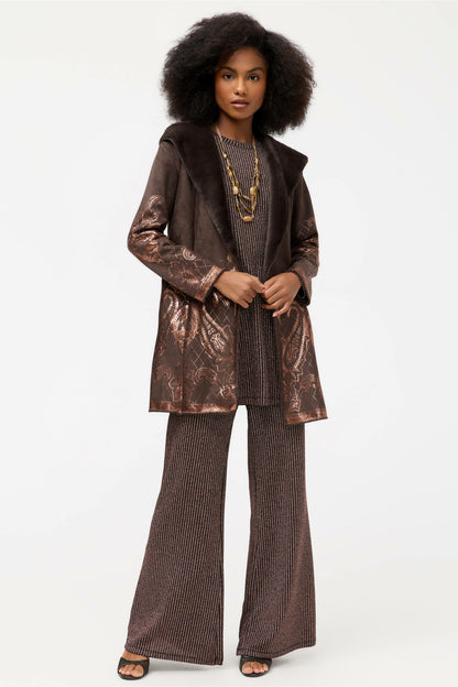LASEI FAUX SUEDE FUR COAT - Johnny Was Recommended