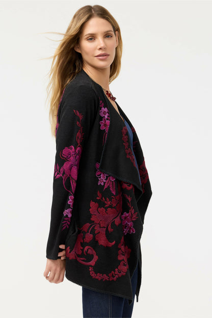 BIYA DRAPED SWEATER - Johnny Was Signature