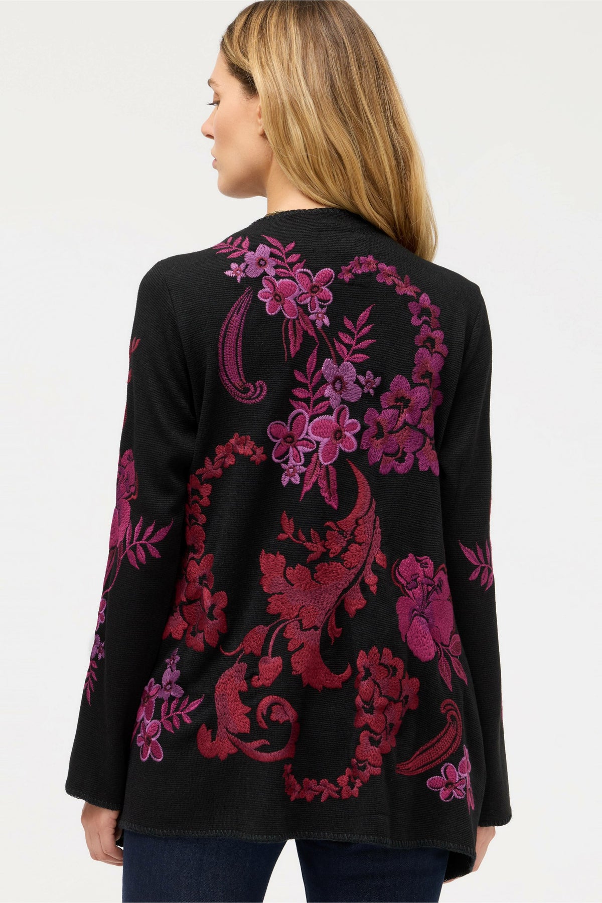 BIYA DRAPED SWEATER - Johnny Was Signature