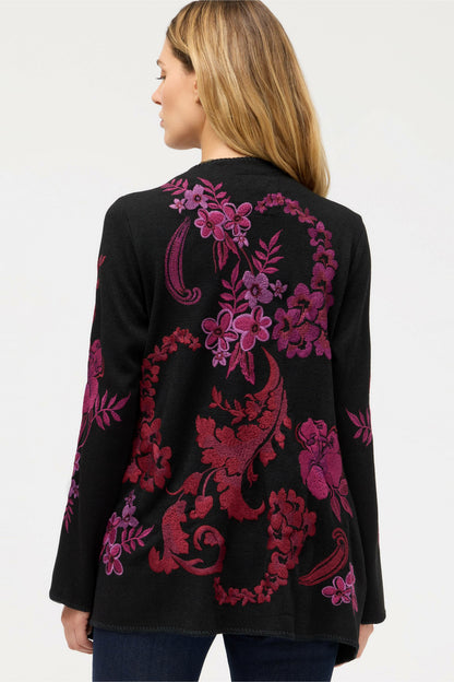 BIYA DRAPED SWEATER - Johnny Was Signature