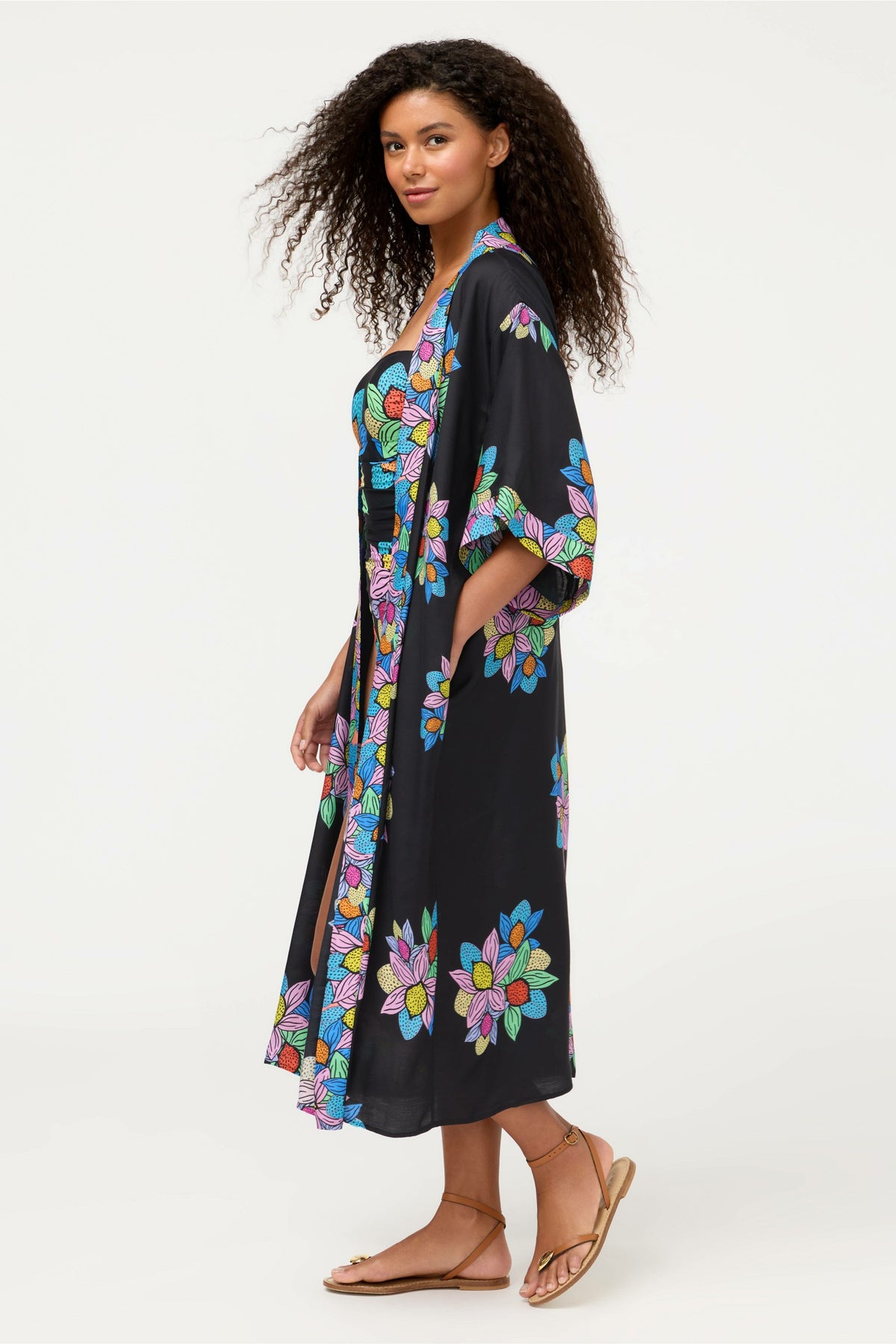 JW X ASHLEY PERCIVAL LONG KIMONO - Johnny Was Popular