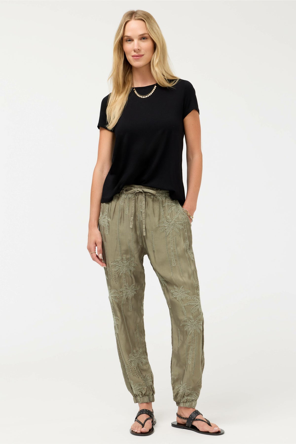 ESTHER TONAL JOGGER - Johnny Was Best Seller